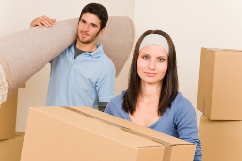 Packing and loading service for house moves in Stockwell