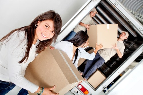 Professional moving company planning a local Stockwell move
